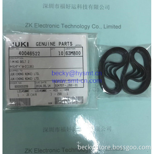 40046522 timing belt z JUKI2070 2080